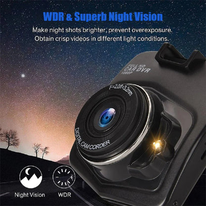 2.4'' Full HD 1080P Dash Cam Car DVR Front or Rear Camera Night Vision G-Sensor
