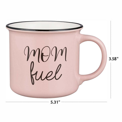 15.21-Oz Stoneware Mom Mug, Pink